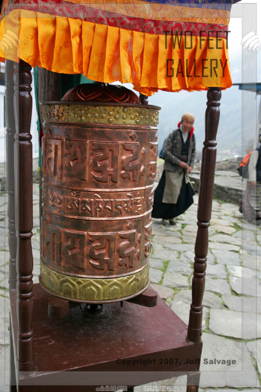 Elaborate Prayer Wheel - Gokyo Ri & Everest Base Camp Treks, Nepal