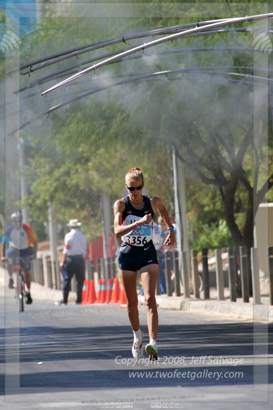 Teresa Vaill<BR>20K Women's Race Walk<BR>2004 Olympic Games - Athens, Greece