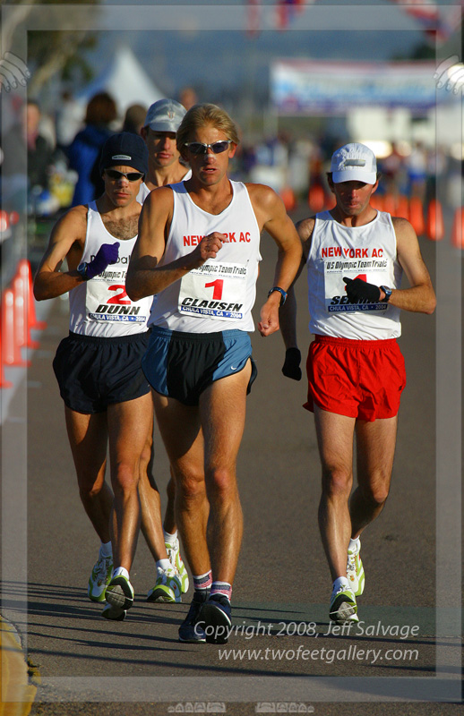 Curt Clausen<BR>50K Men's Race Walk<BR>2004 Olympic Trials - Sacramento, California