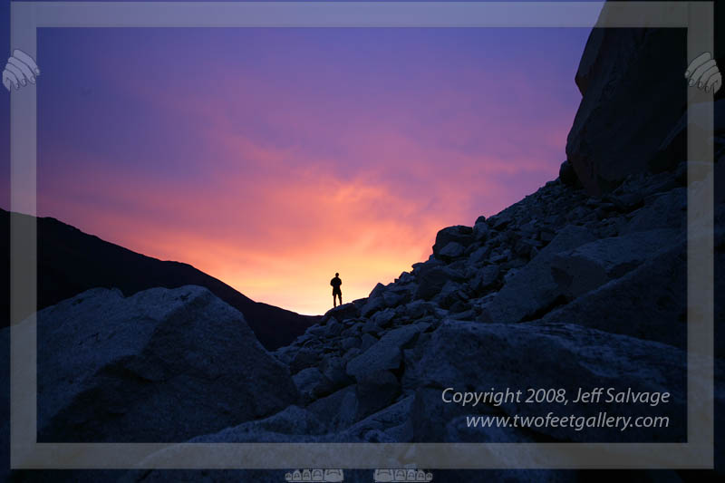 Reverse Sunrise<BR>Torres del Paine Trek - Patagonia, Chile